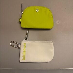 Lululemon Dual Zip Pouch Set